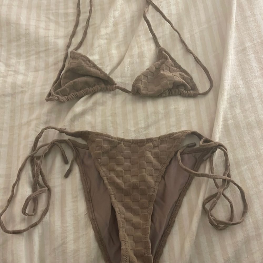Triangl swimsuit. Small top, medium bottoms (fits like small)